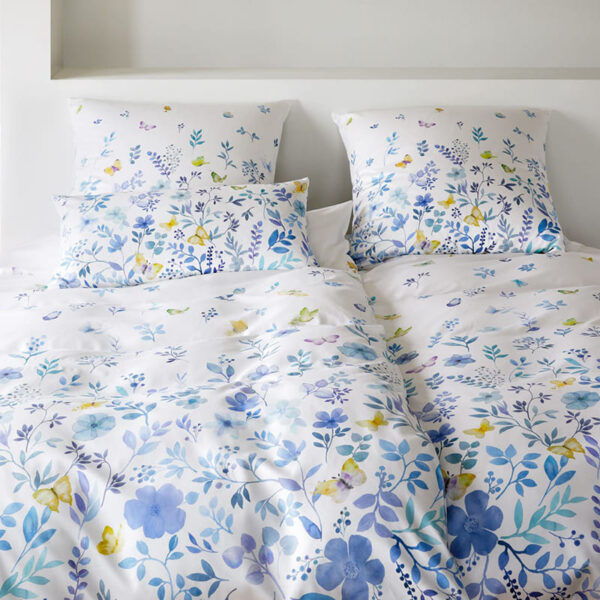 Satin-Bettwäsche 2447-Spring Fling (elegante) - Haimerl Bett & Heim Mainburg
